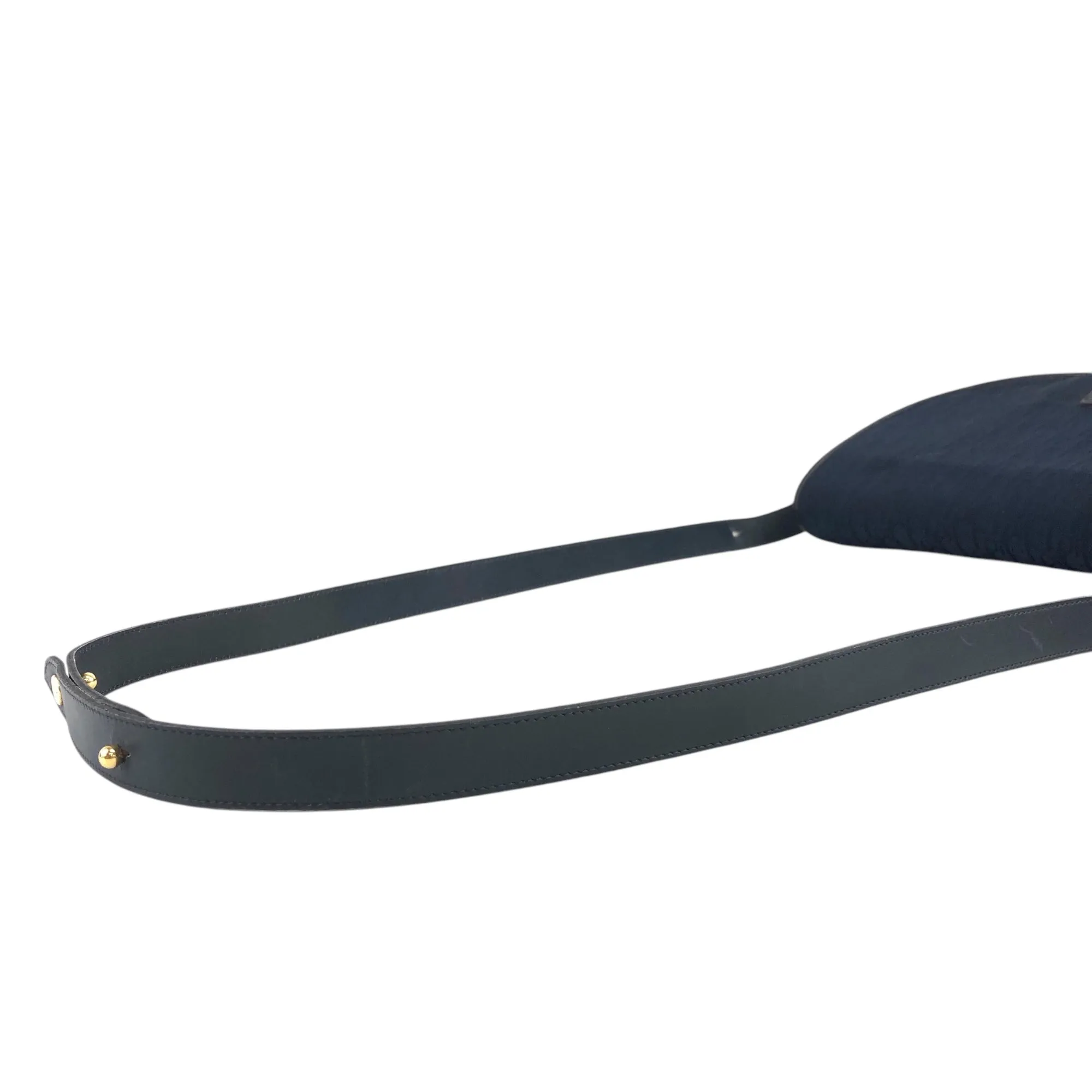 Christian Dior Trotter Logo Shoulder bag Navy Vintage 8jpfn8