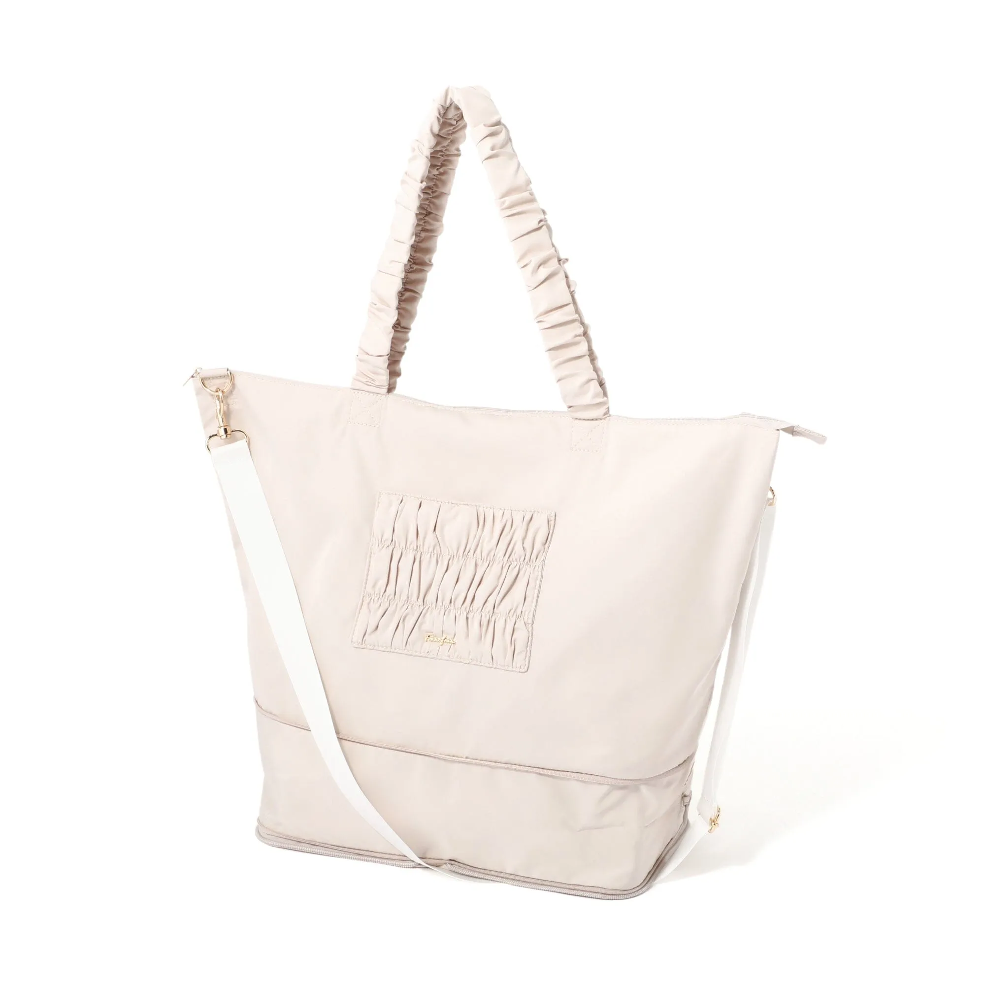 Classic Flower 2WAY Carry On Tote Light Pink