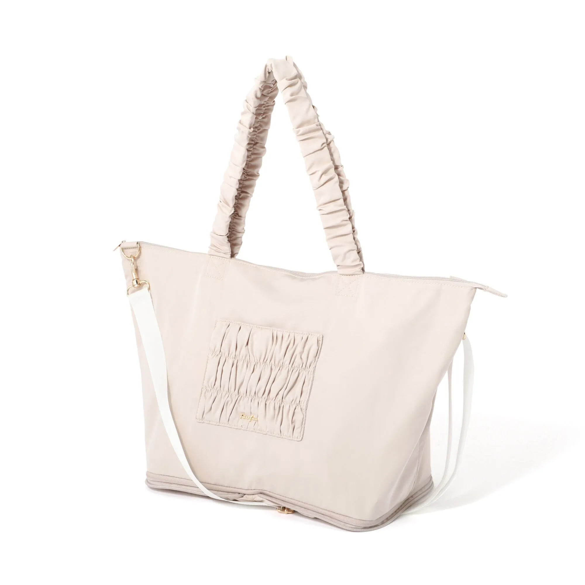 Classic Flower 2WAY Carry On Tote Light Pink