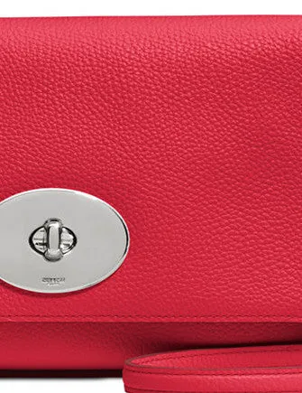 Coach Crosstown Crossbody In Polished Pebble Leather