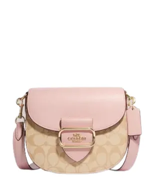Coach Morgan Saddle Bag In Signature Canvas