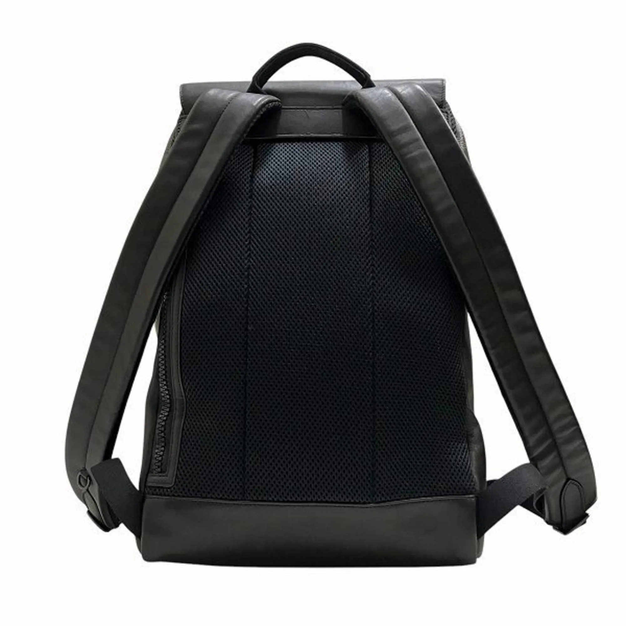Coach Signature   Pvc Leather Backpack (Pre-Owned)