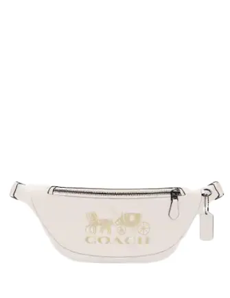 Coach Warren Belt Bag With Horse And Carriage