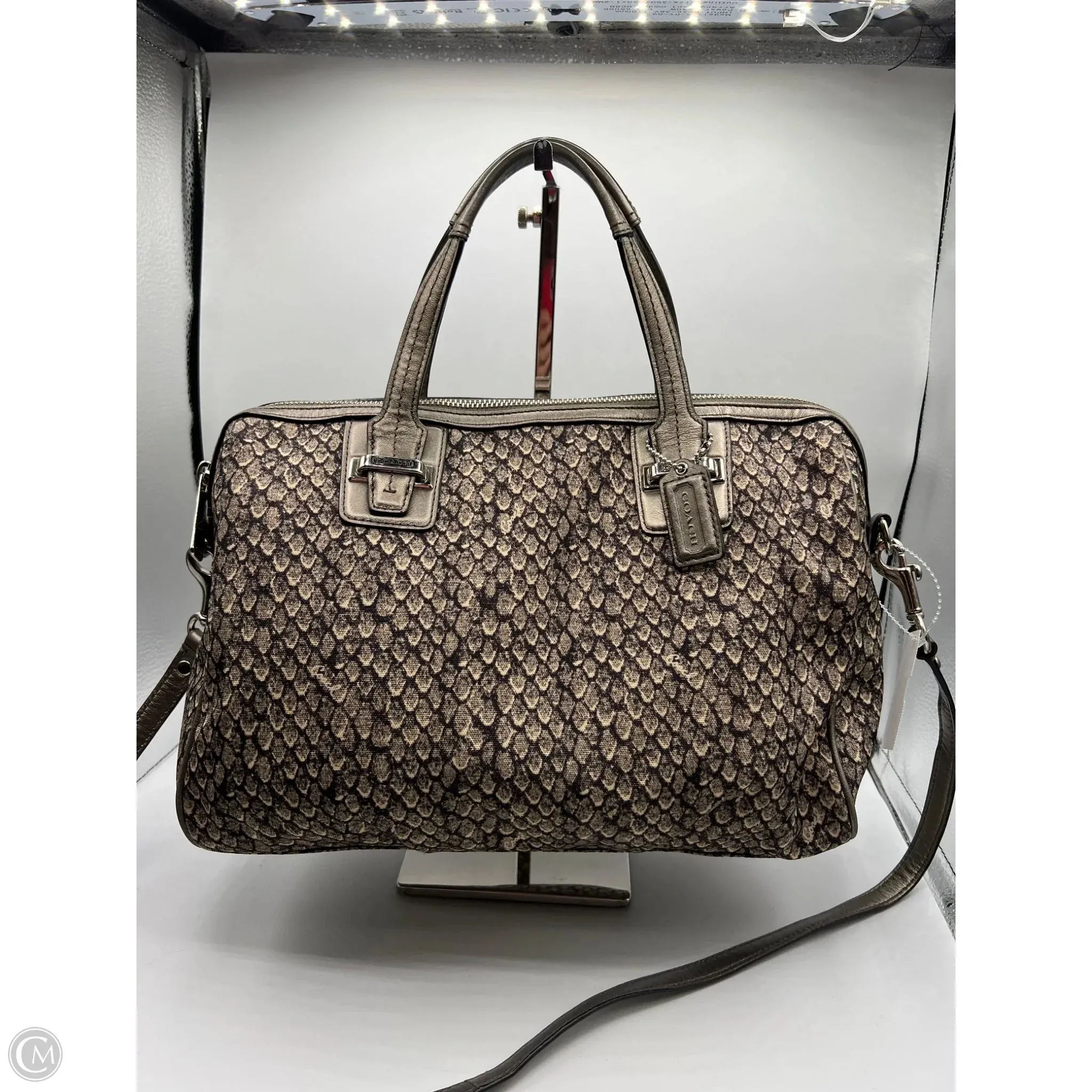 Crossbody Designer By Coach, Size: Medium