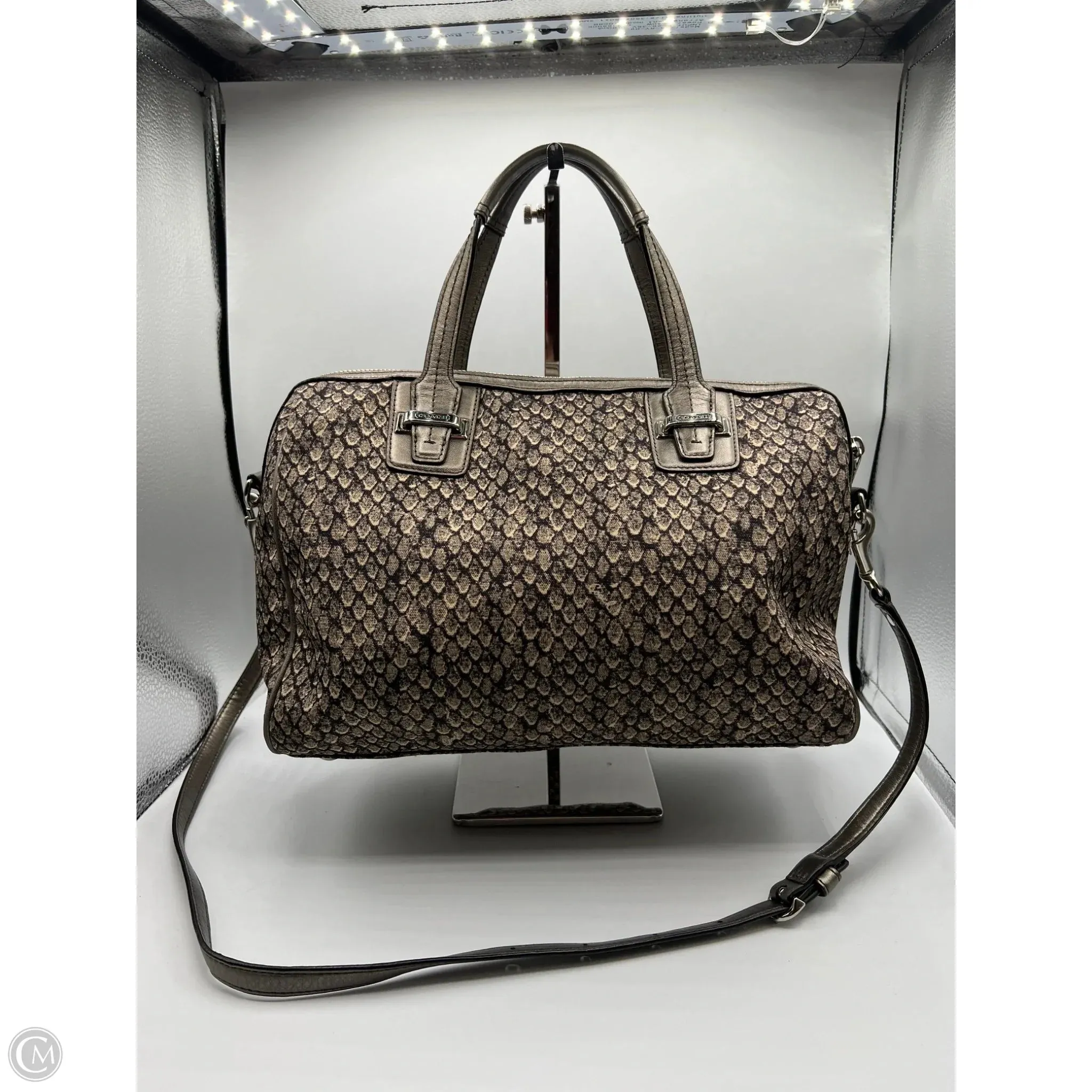 Crossbody Designer By Coach, Size: Medium