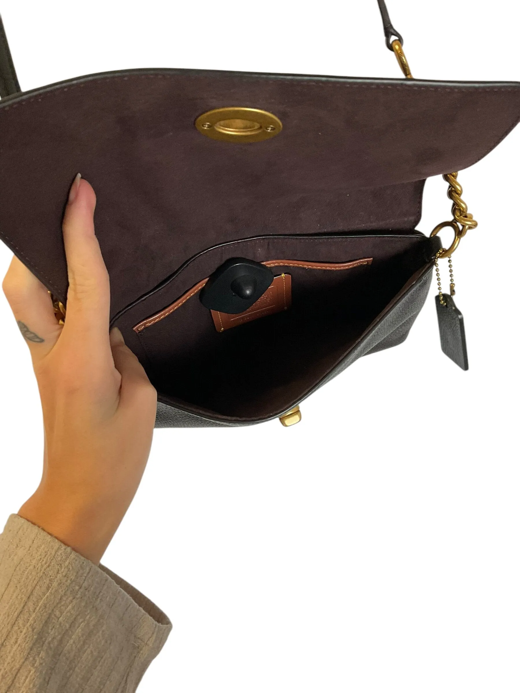 Crossbody Designer By Coach  Size: Small