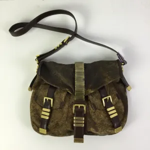 Crossbody Designer By Michael Kors In Brown, Size:Medium