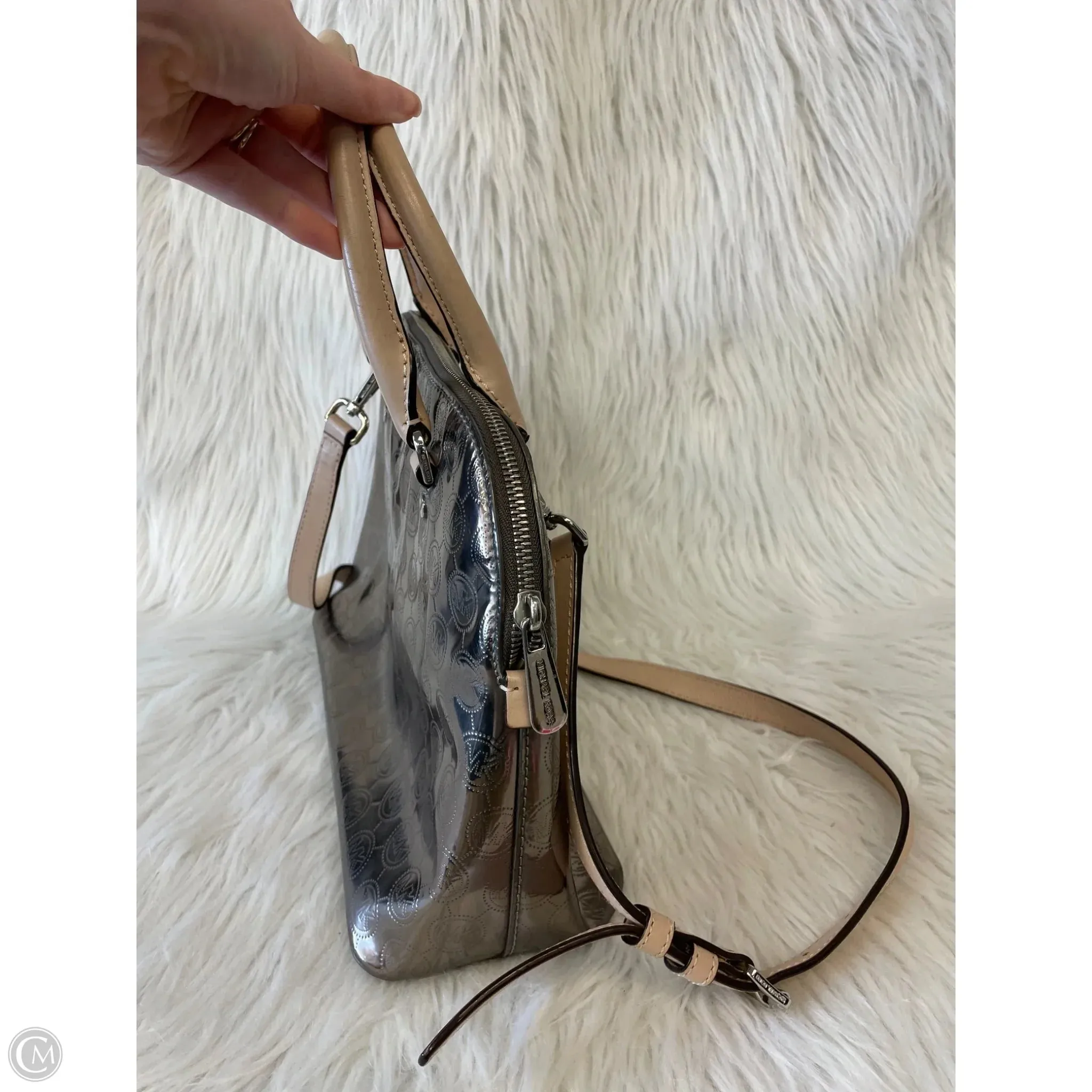 Crossbody Designer By Michael Kors, Size: Medium