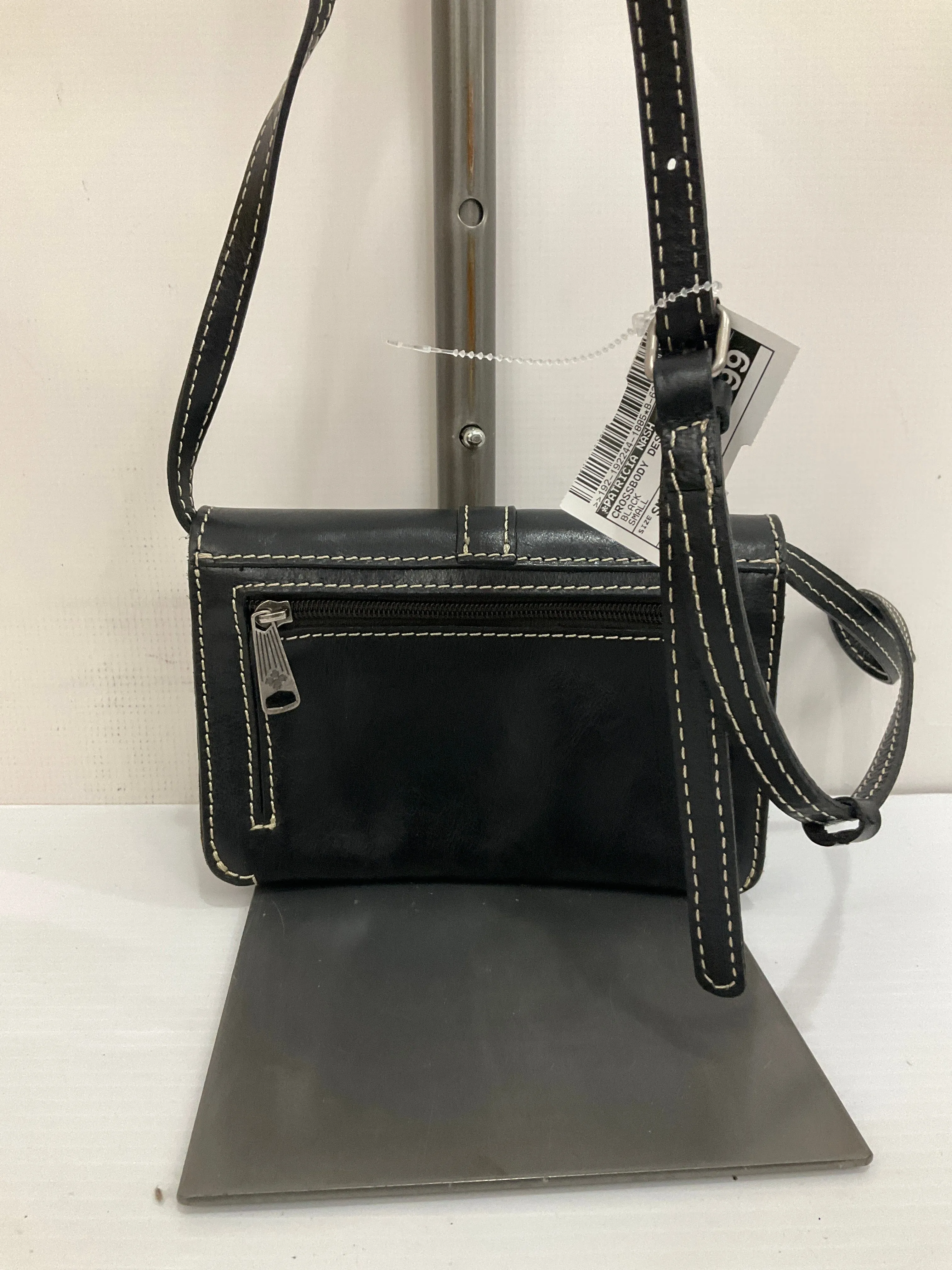 Crossbody Designer By Patricia Nash In Black, Size:Small