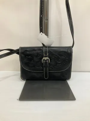 Crossbody Designer By Patricia Nash In Black, Size:Small