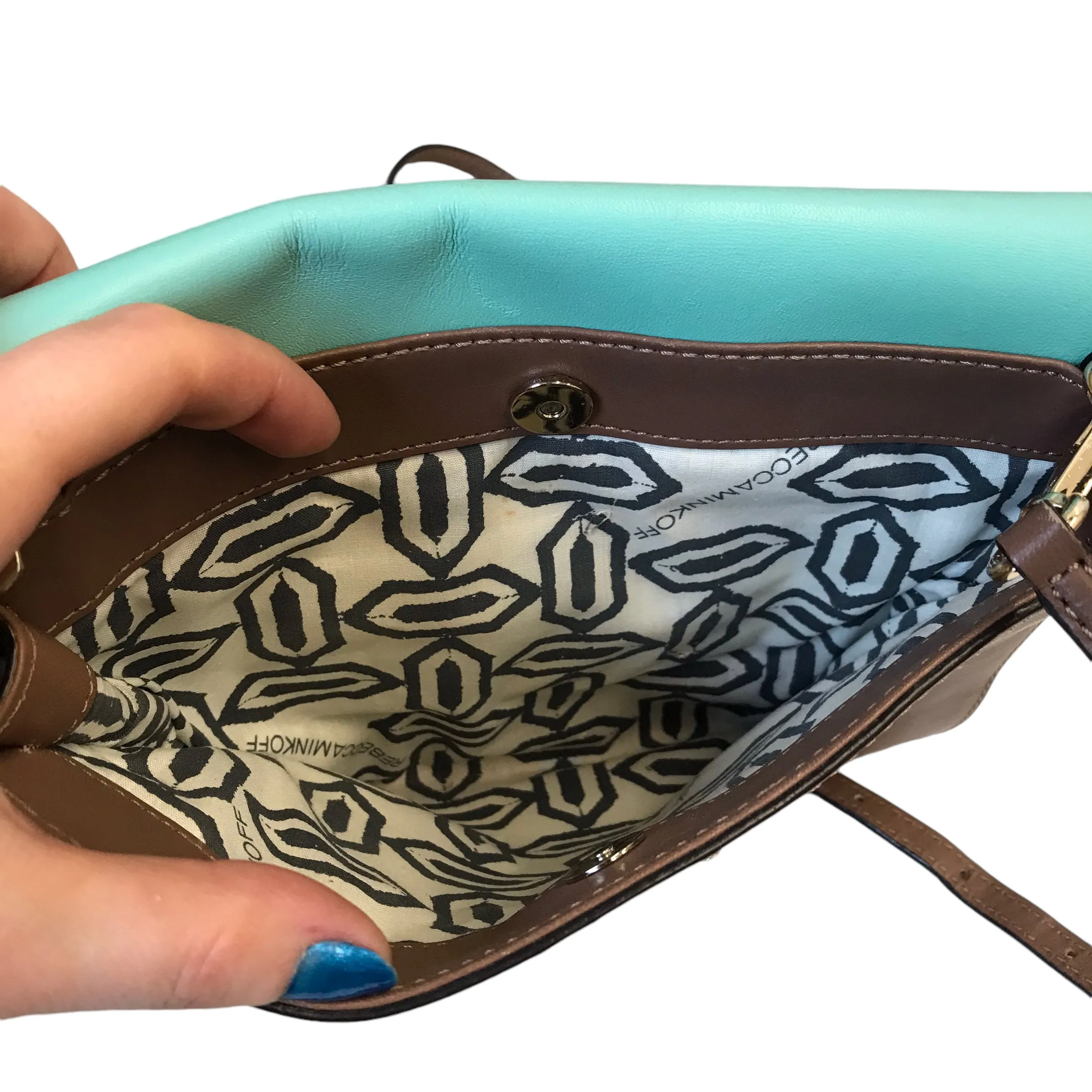 Crossbody Designer By Rebecca Minkoff In Multi, Size:Medium