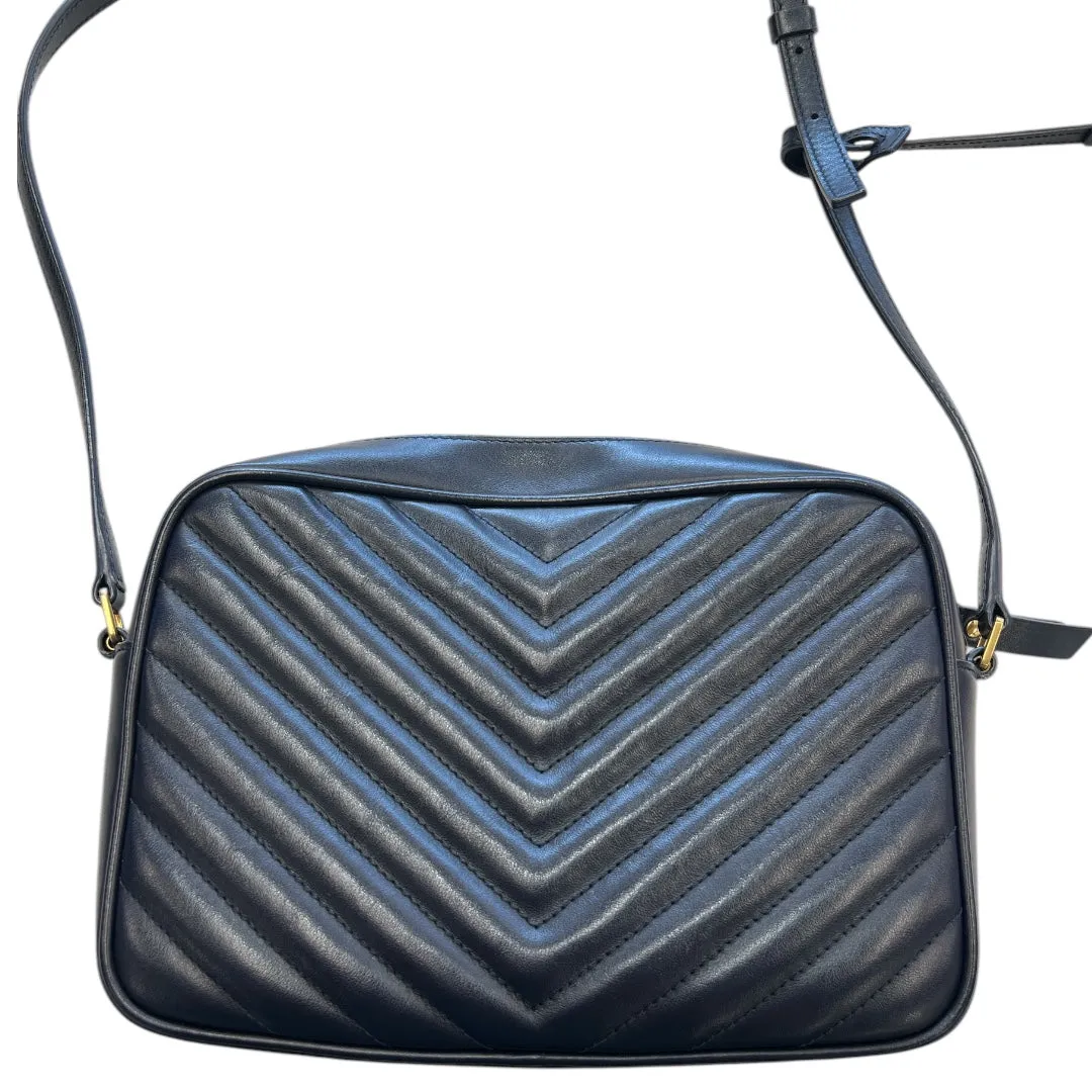 Crossbody Luxury Designer By Yves Saint Laurent In Blue, Size:Small