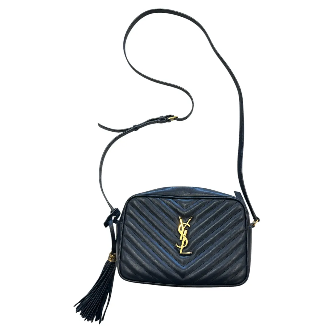 Crossbody Luxury Designer By Yves Saint Laurent In Blue, Size:Small