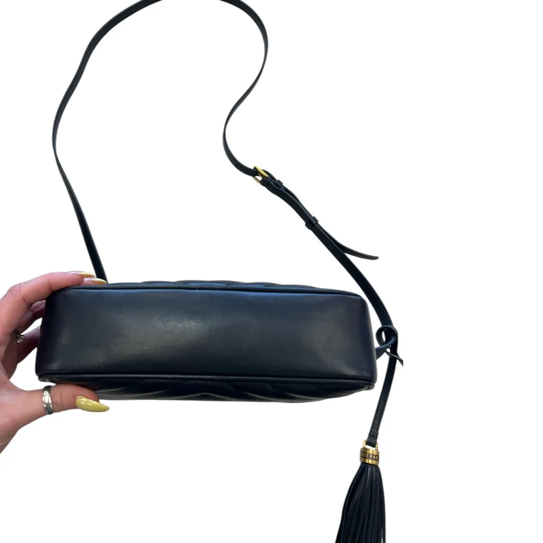 Crossbody Luxury Designer By Yves Saint Laurent In Blue, Size:Small