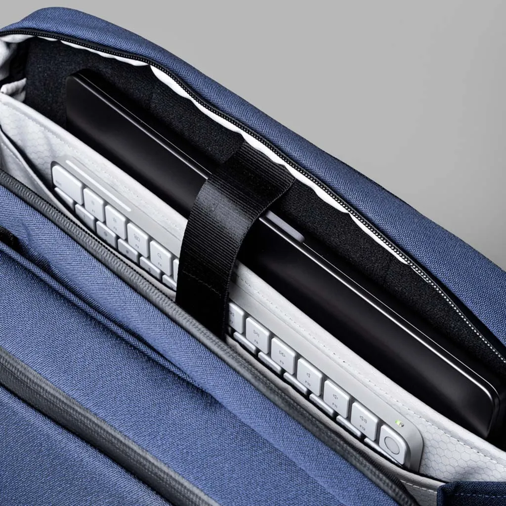 Elements Tech Brief Pro Backpacks Blue | Axoflux 600D