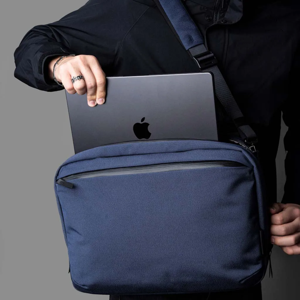 Elements Tech Brief Pro Backpacks Blue | Axoflux 600D