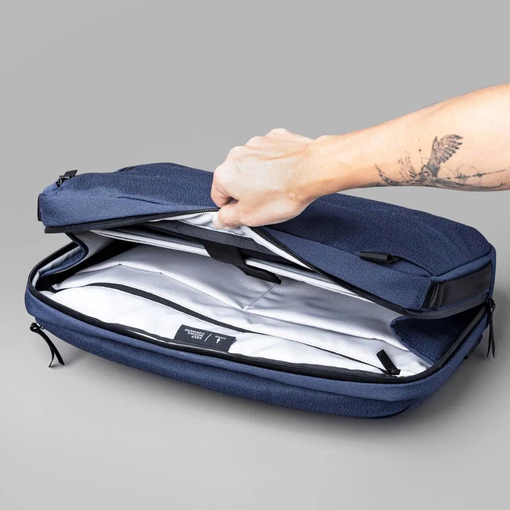 Elements Tech Brief Pro Backpacks Blue | Axoflux 600D