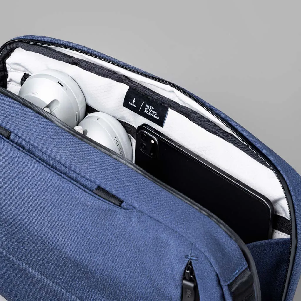 Elements Tech Brief Pro Backpacks Blue | Axoflux 600D