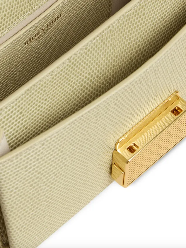 Golden Goose green small Venezia bag