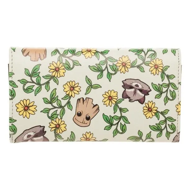 Guardians of the Galaxy Groot and Rocket Print Purse