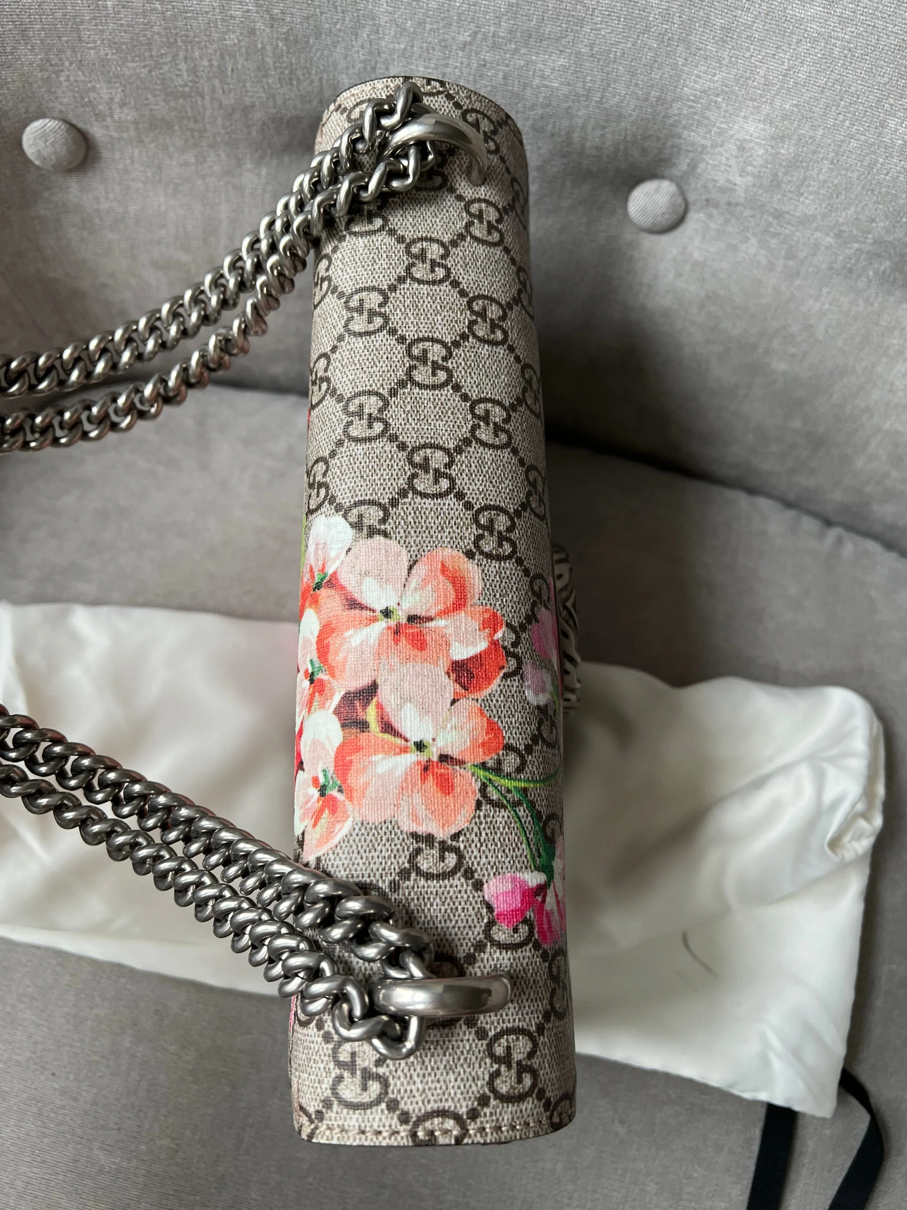 Gucci Dionysus GG Blooms Small Shoulder Bag