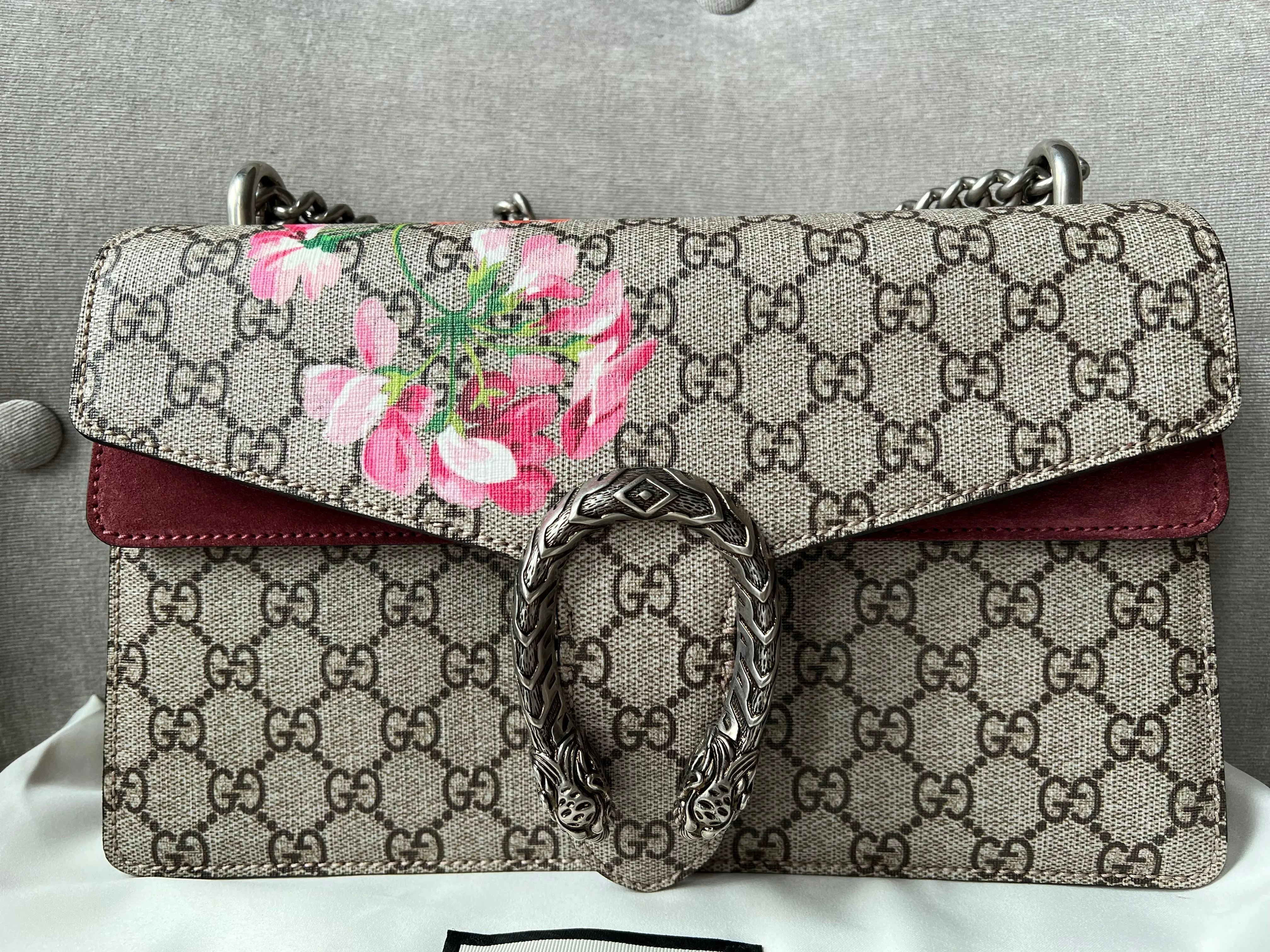 Gucci Dionysus GG Blooms Small Shoulder Bag