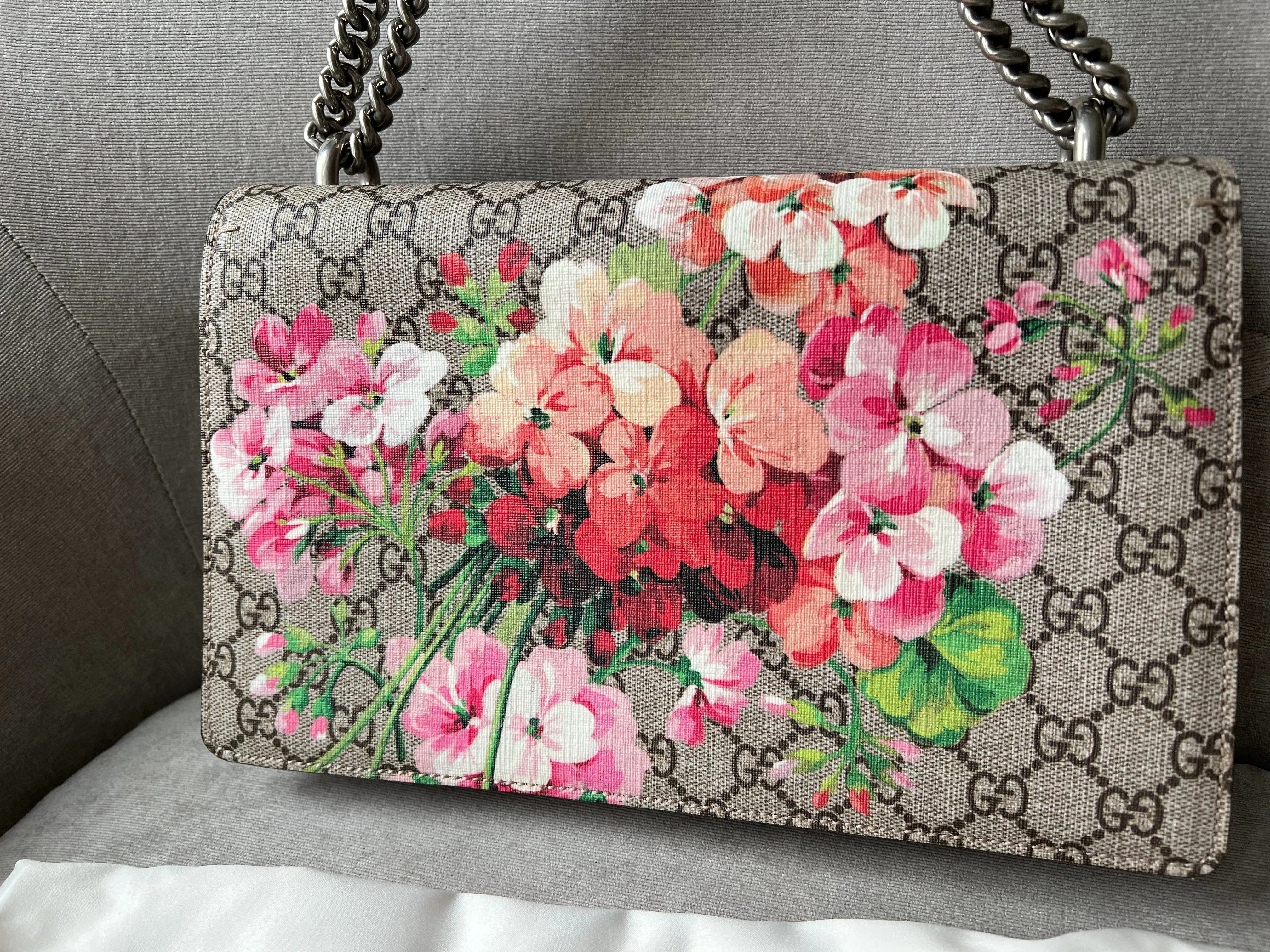 Gucci Dionysus GG Blooms Small Shoulder Bag