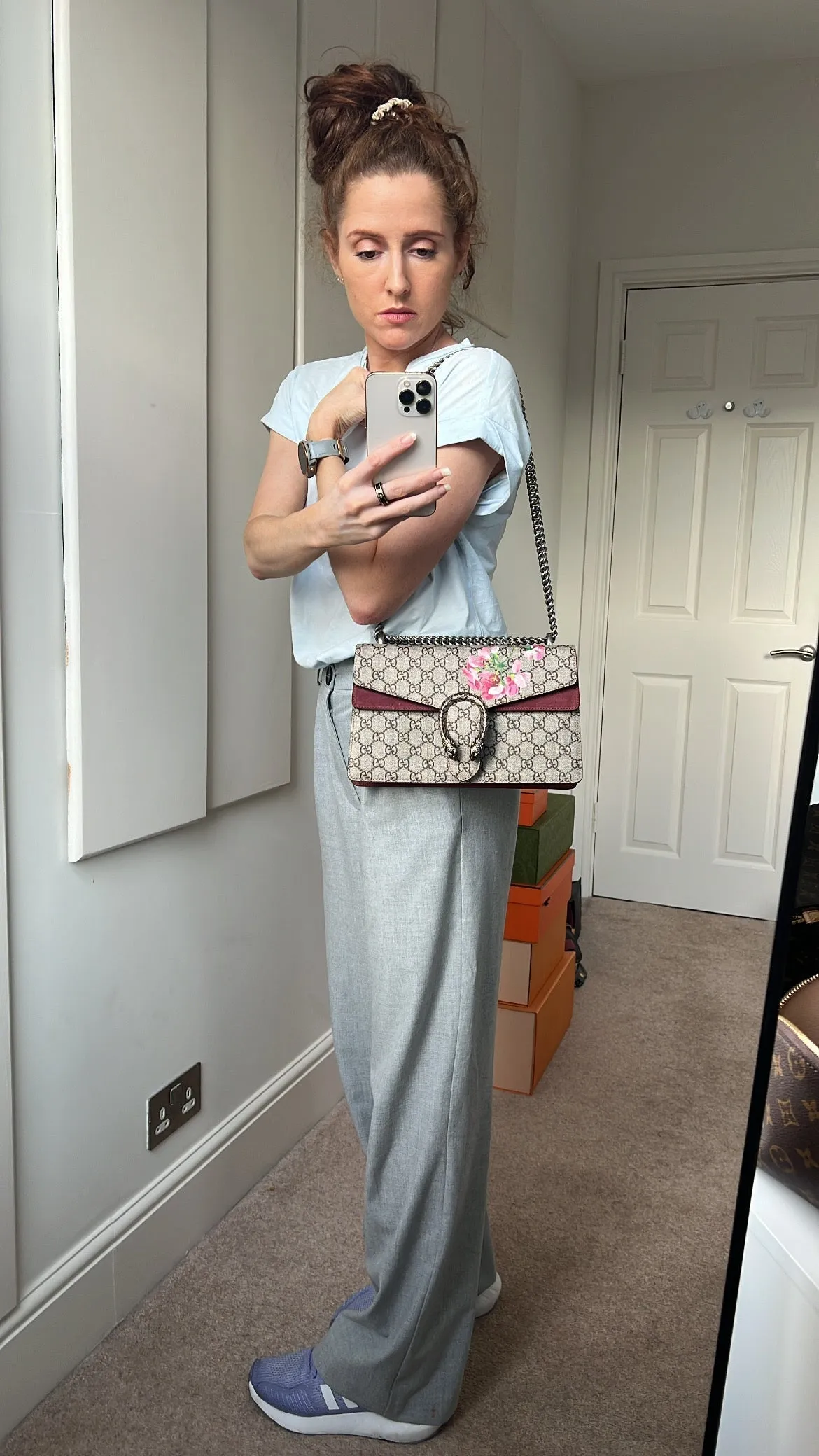 Gucci Dionysus GG Blooms Small Shoulder Bag