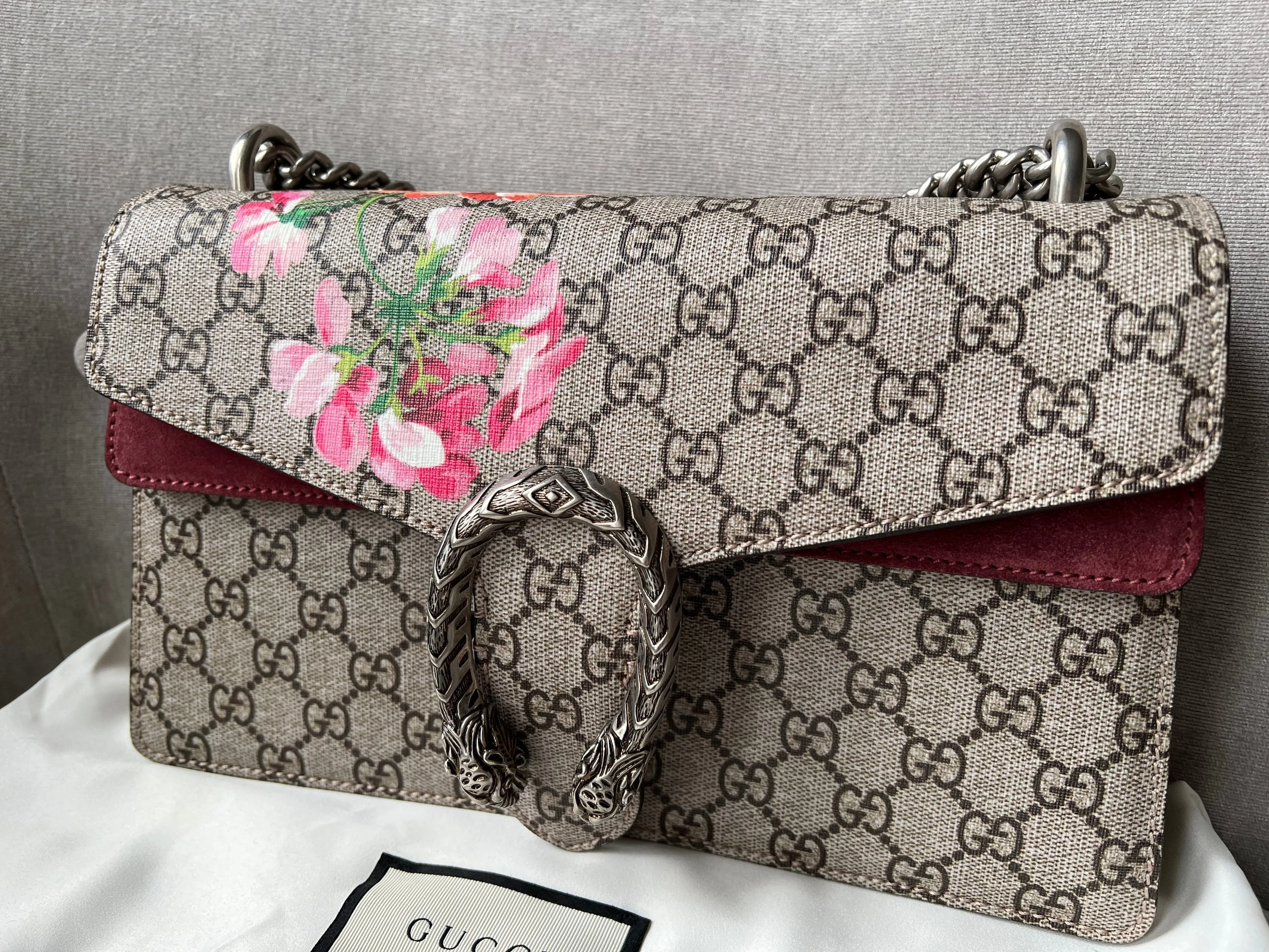 Gucci Dionysus GG Blooms Small Shoulder Bag