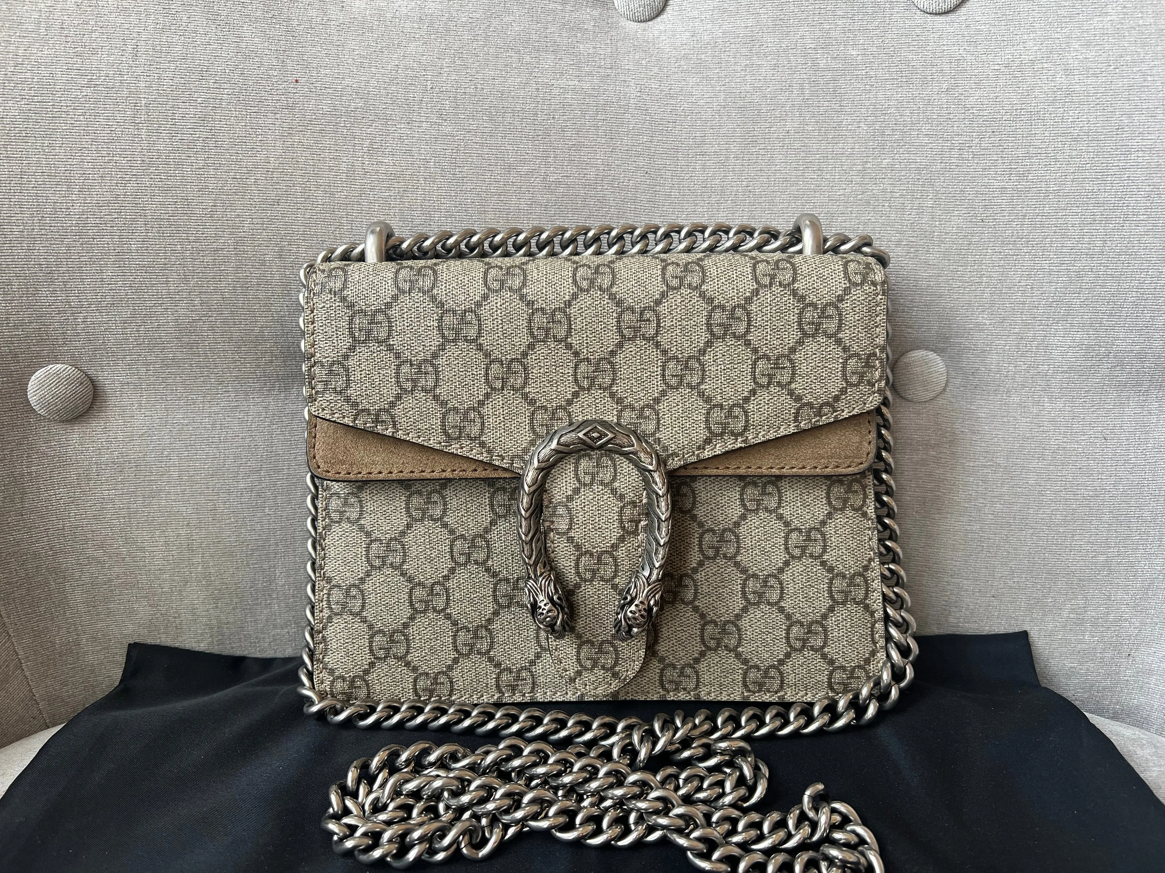 Gucci Dionysus GG Supreme Mini Shoulder Bag