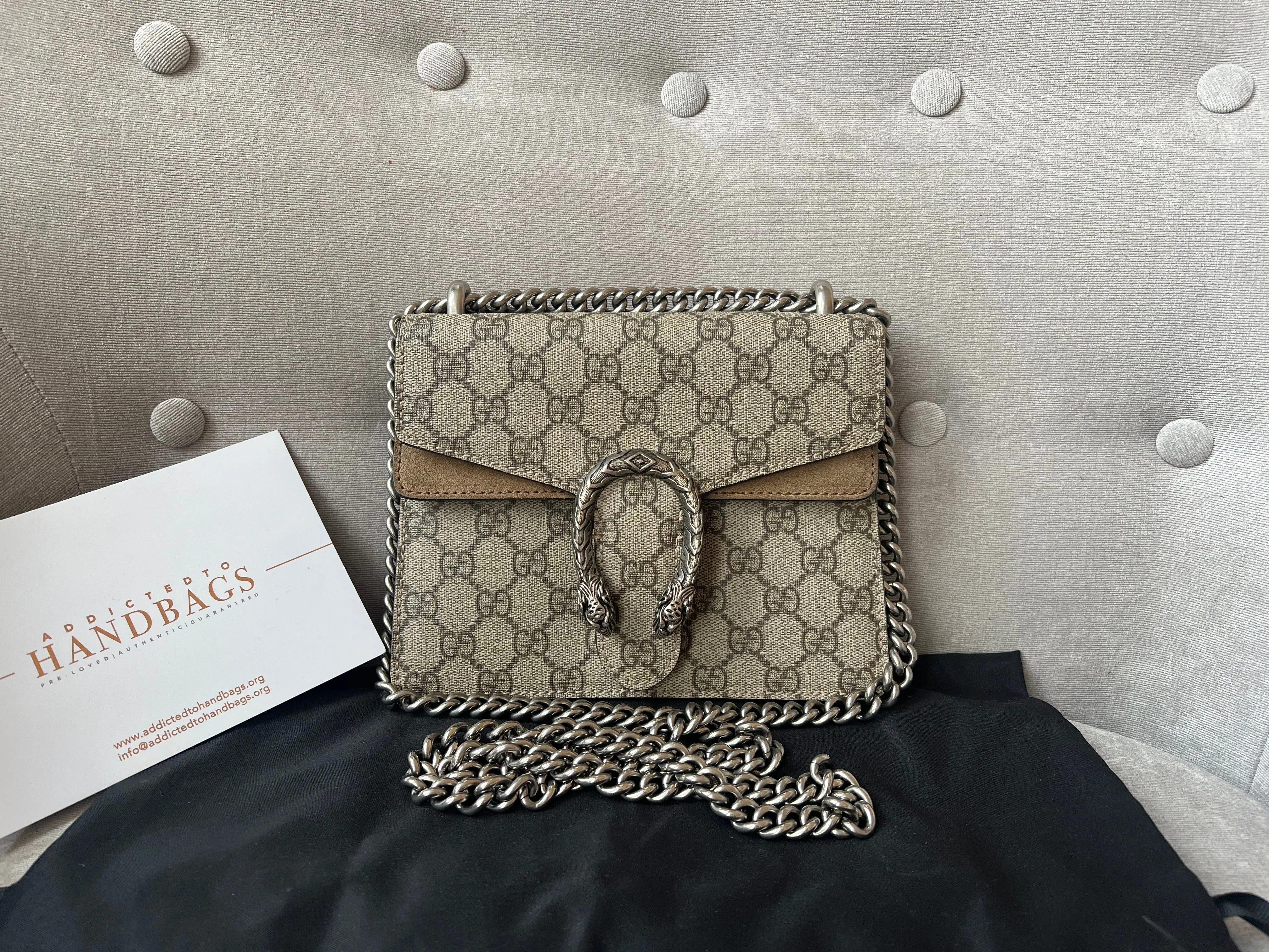 Gucci Dionysus GG Supreme Mini Shoulder Bag