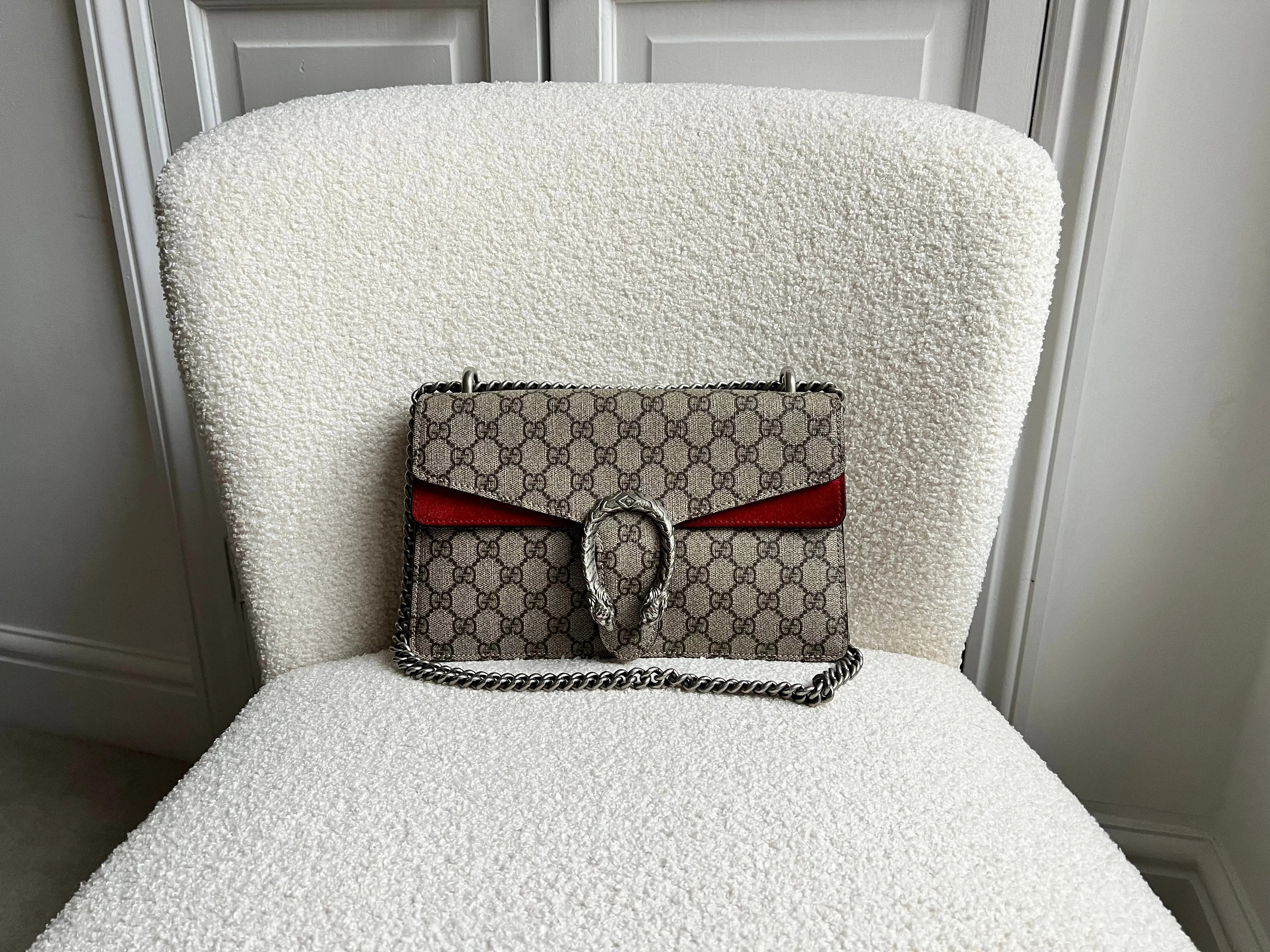 Gucci Dionysus GG Supreme Small Shoulder Bag (RRP ??2,220)