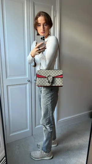Gucci Dionysus GG Supreme Small Shoulder Bag (RRP ??2,220)