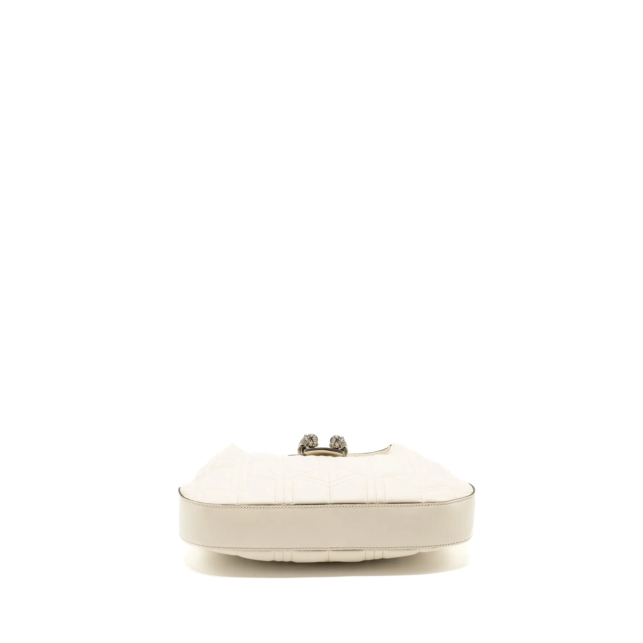Gucci Dionysus Hobo Shoulder Bag Calfskin White SHW