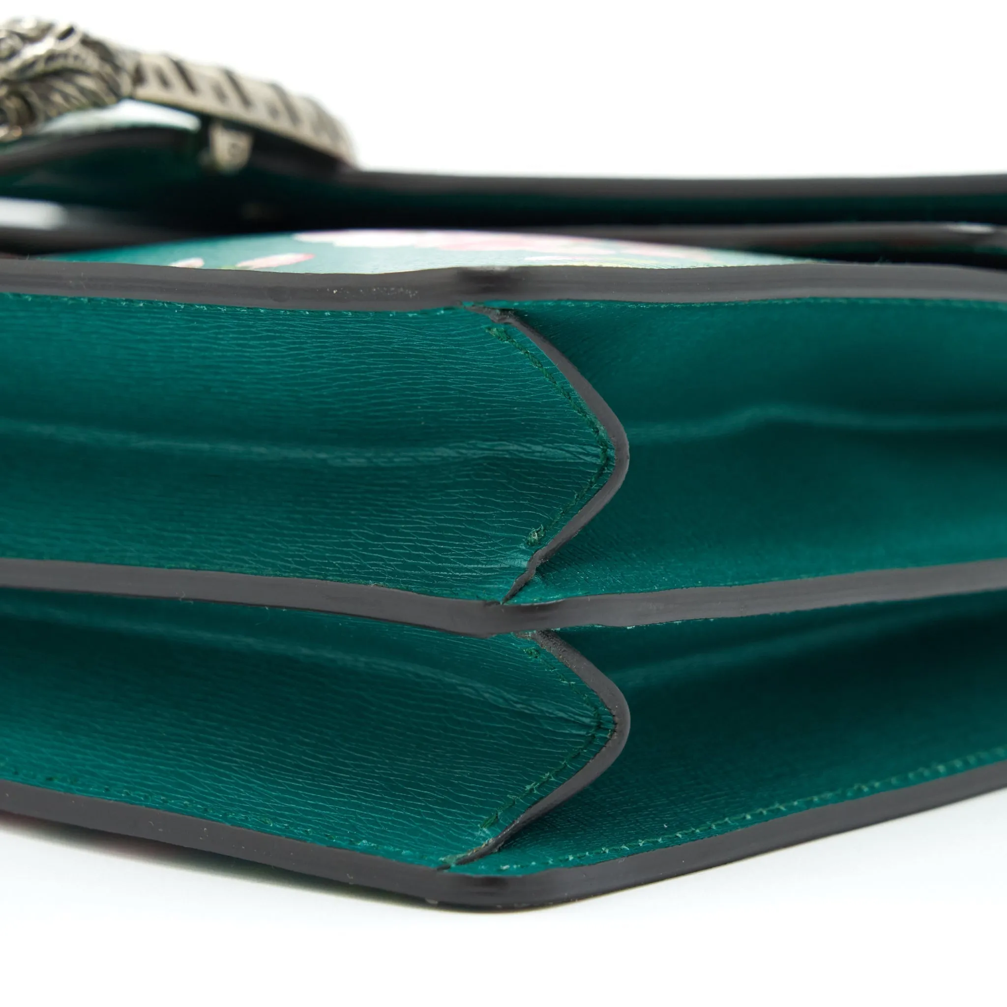 Gucci Dionysus Large Shoulder Bag Flower Green