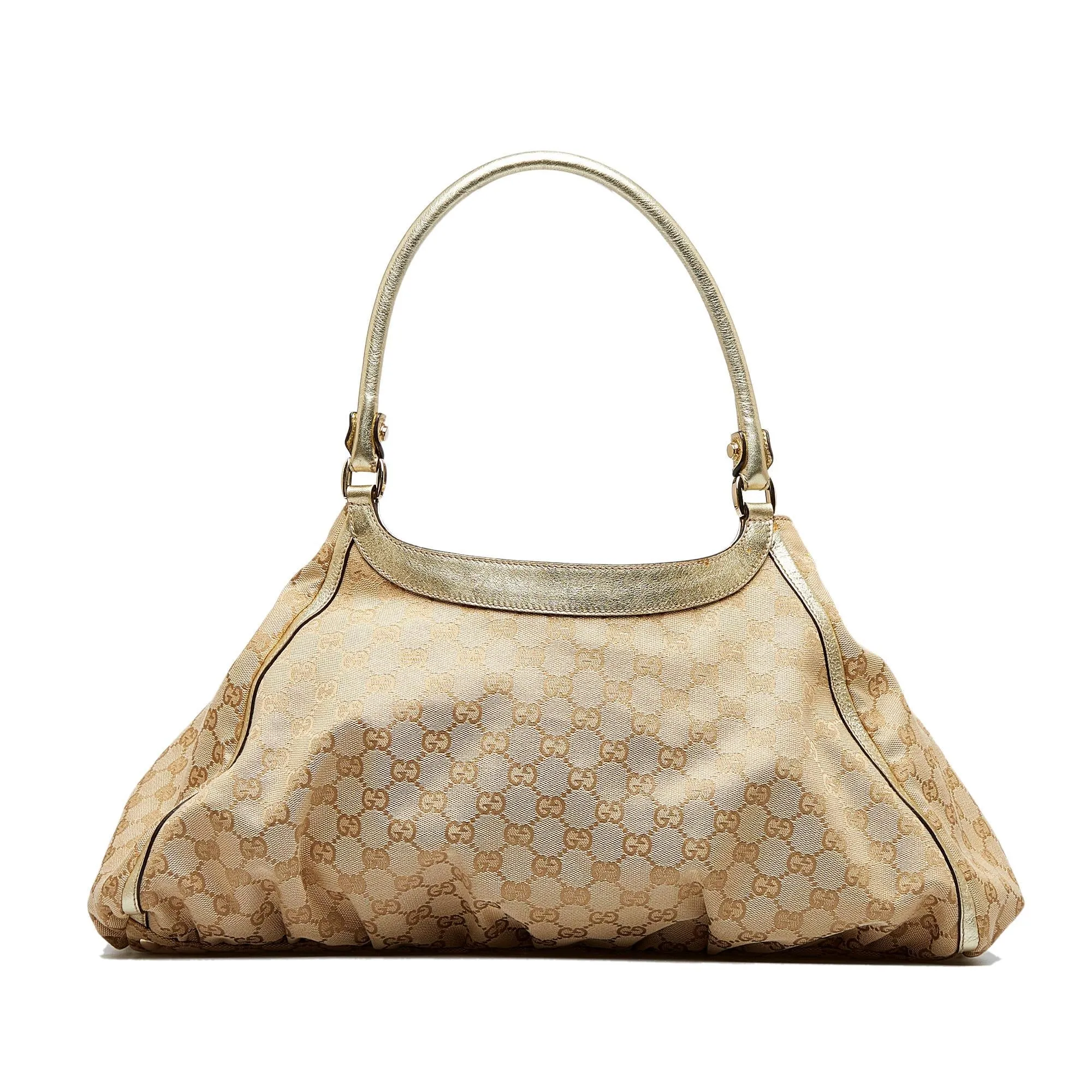 Gucci GG Canvas Abbey D-Ring Shoulder Bag (SHG-2AQsfI)