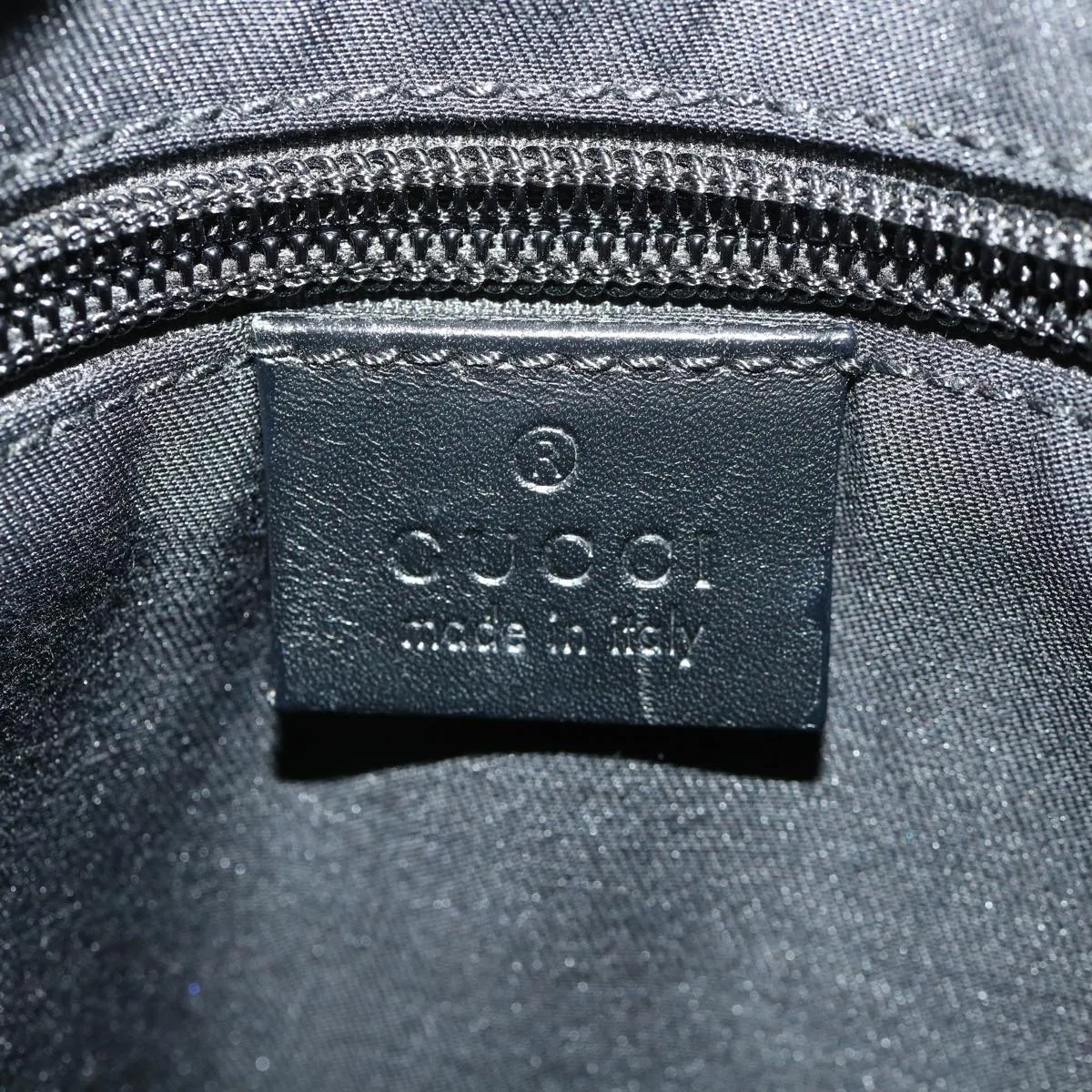 GUCCI GG Canvas Shoulder Bag Black 145857001013  tb425