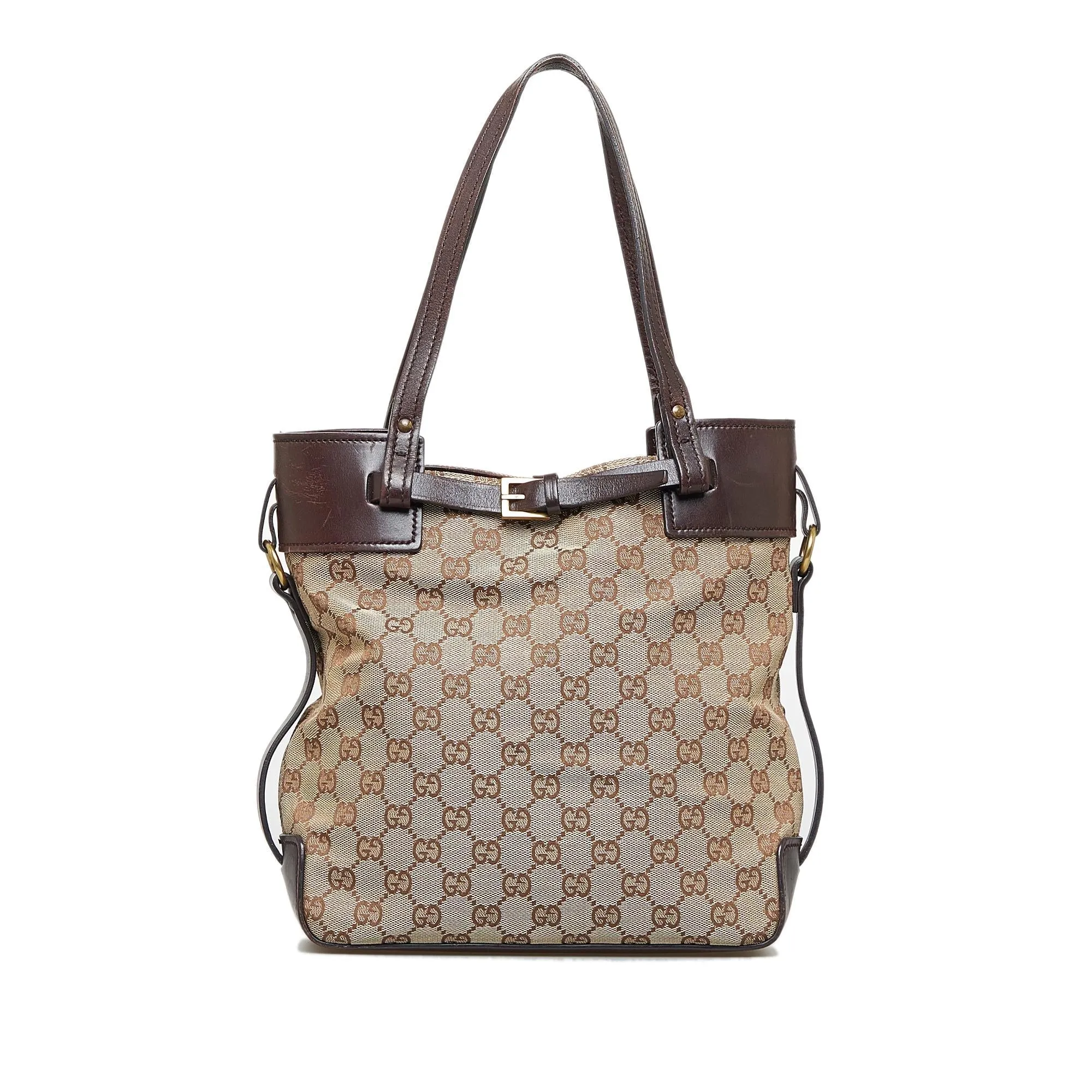 Gucci GG Canvas Shoulder Bag (SHG-my1lNg)