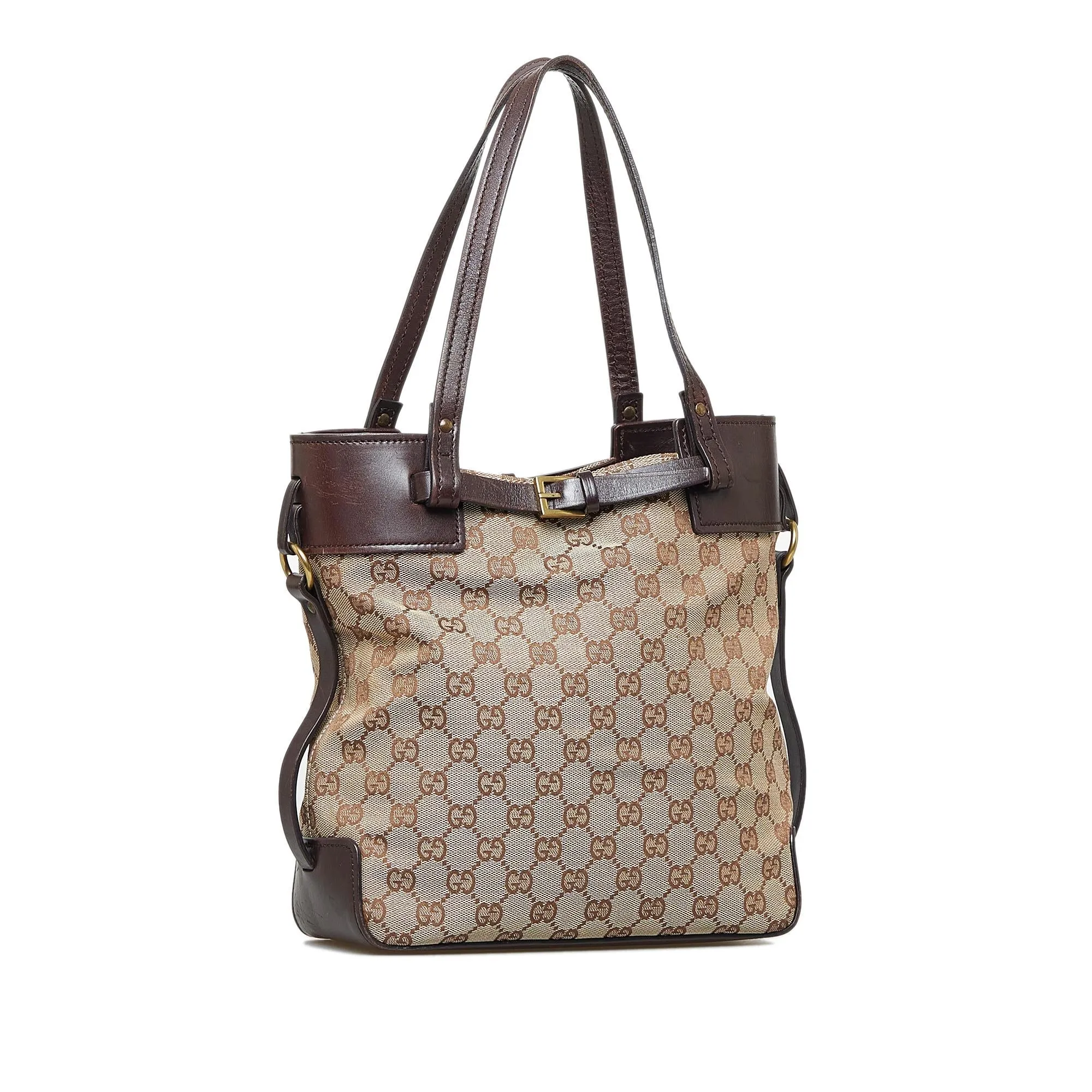 Gucci GG Canvas Shoulder Bag (SHG-my1lNg)