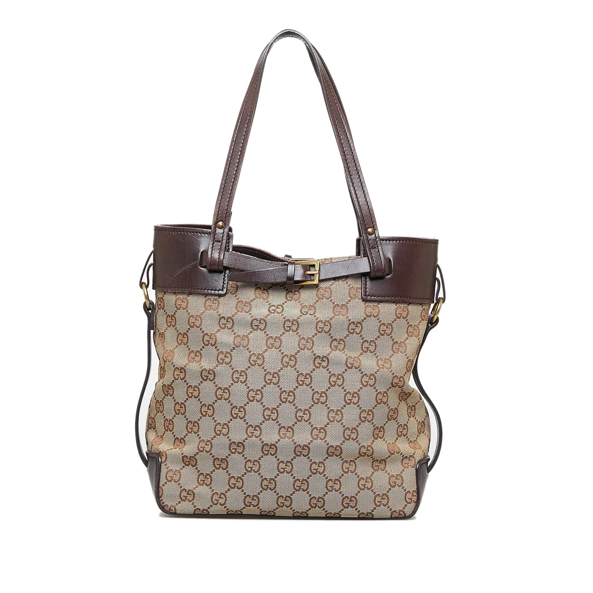 Gucci GG Canvas Shoulder Bag (SHG-my1lNg)