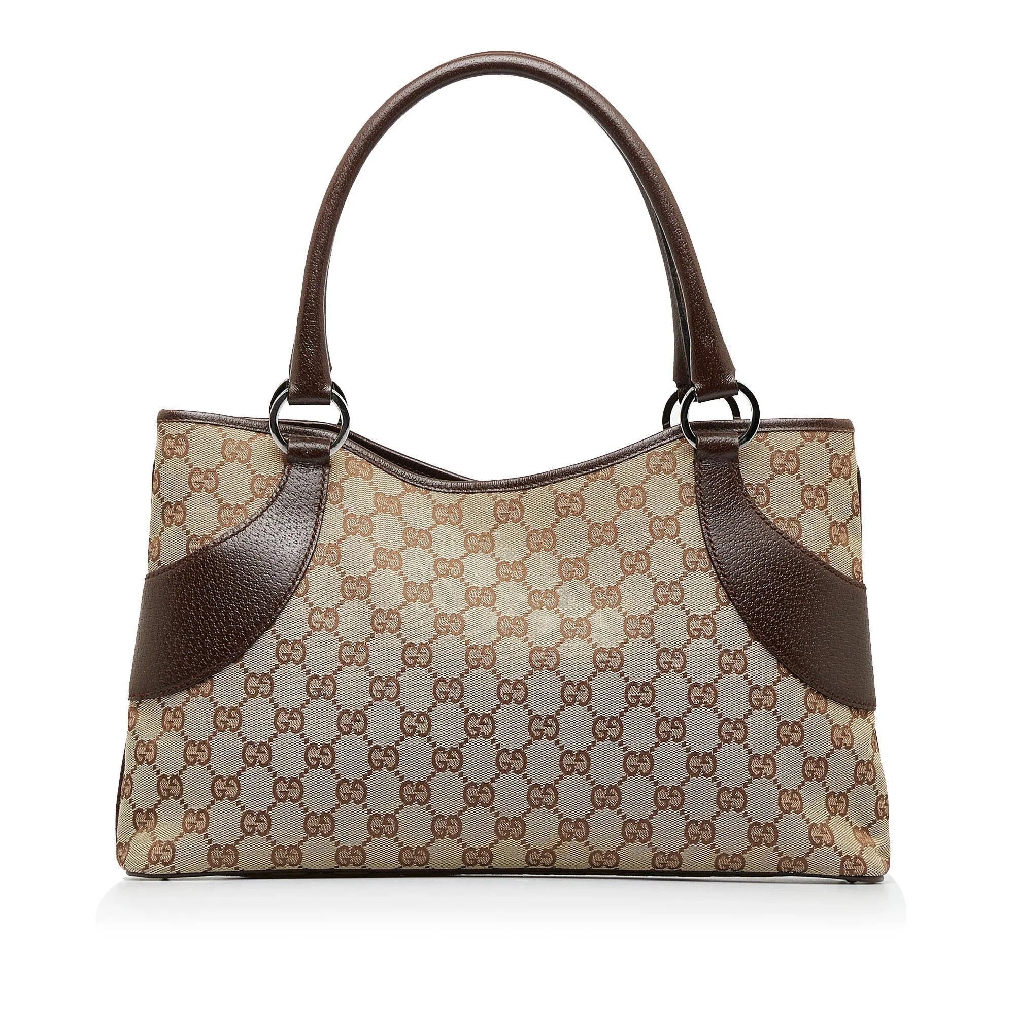 GUCCI GG Canvas Shoulder Bag