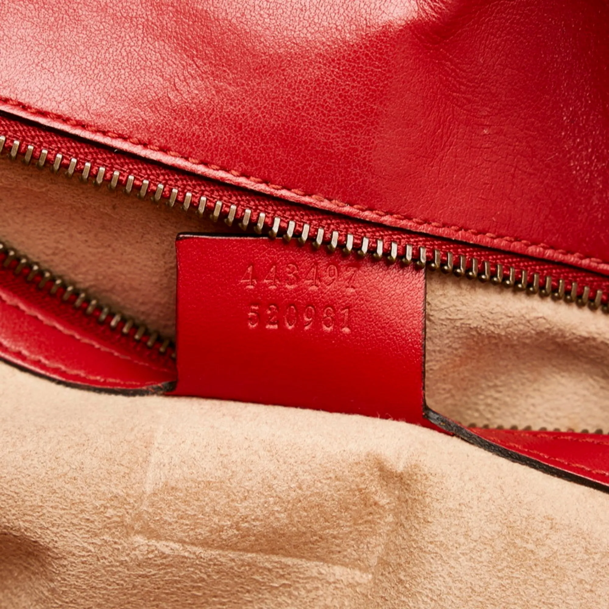 Gucci GG Marmont Double G Quilted Small Heart Chain Shoulder Bag?443497 Hibiscus Red Leather Ladies Gucci