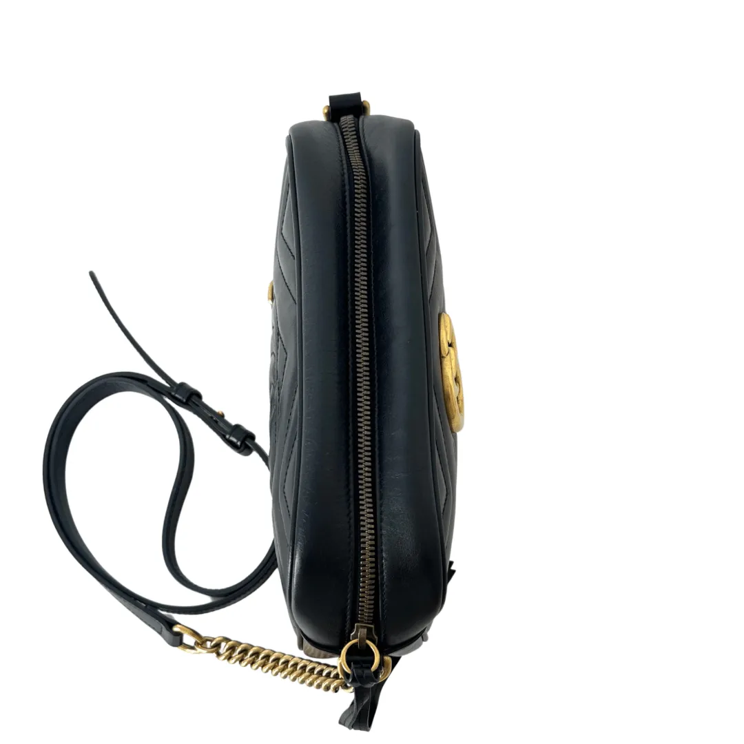 Gucci GG Matelasse Mini Marmont Shoulder Bag