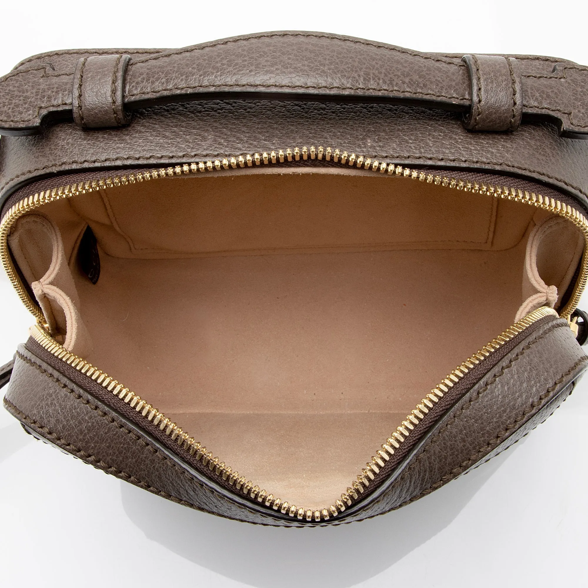 Gucci GG Supreme Ophidia Top Handle Mini Shoulder Bag (SHF-NuNUZp)