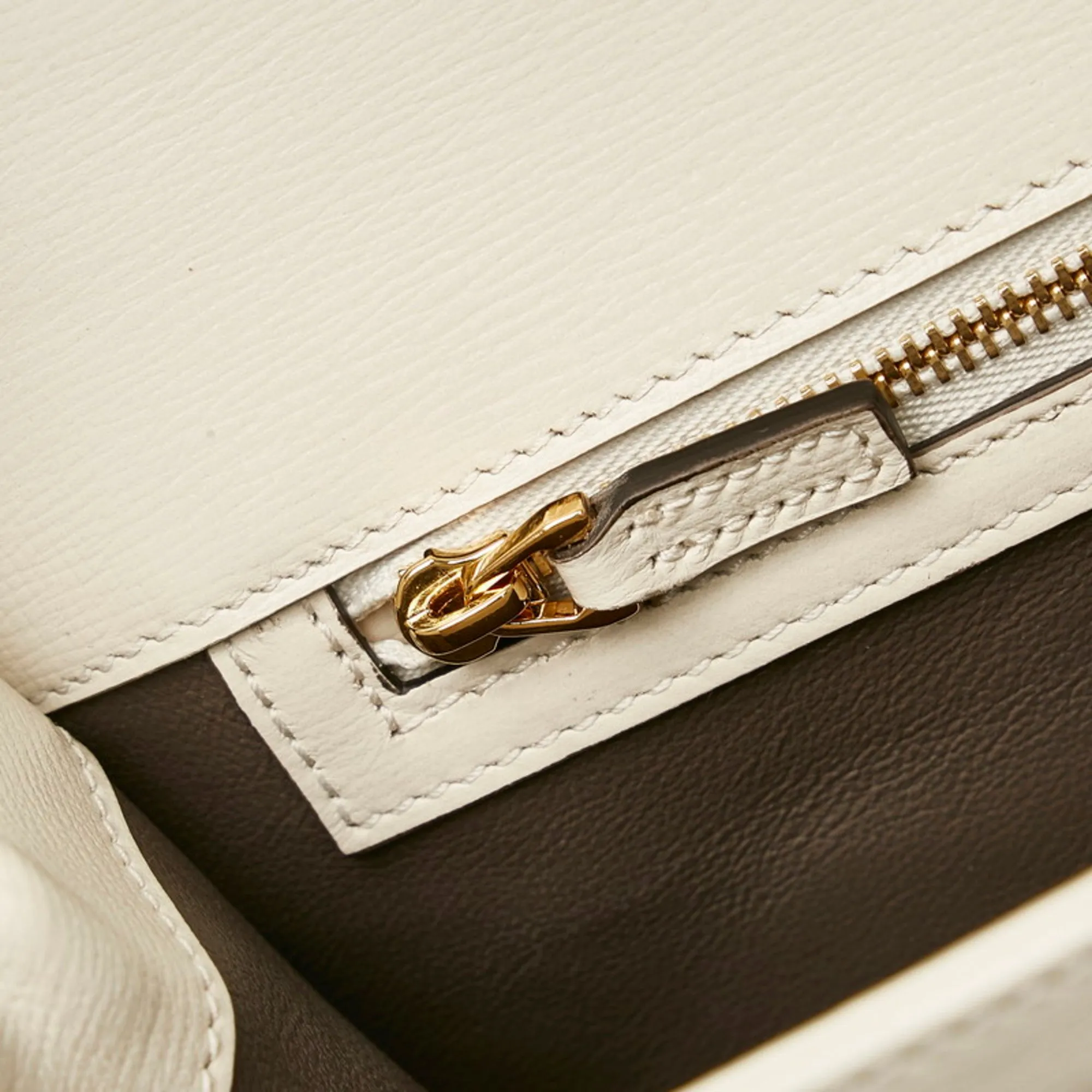 Gucci handbag shoulder bag 602781 white leather ladies Gucci