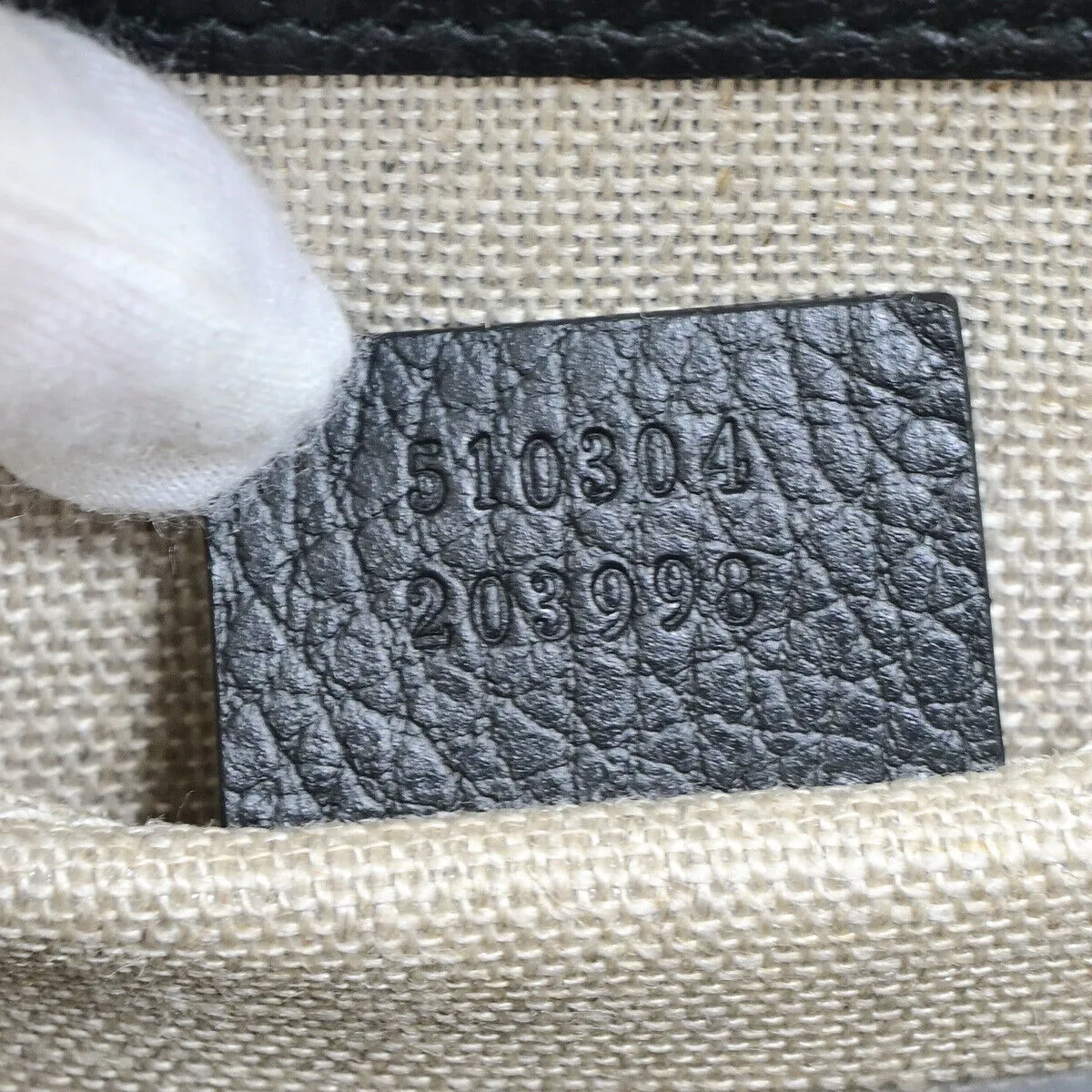Gucci Logo Interlocking G Chain Shoulder