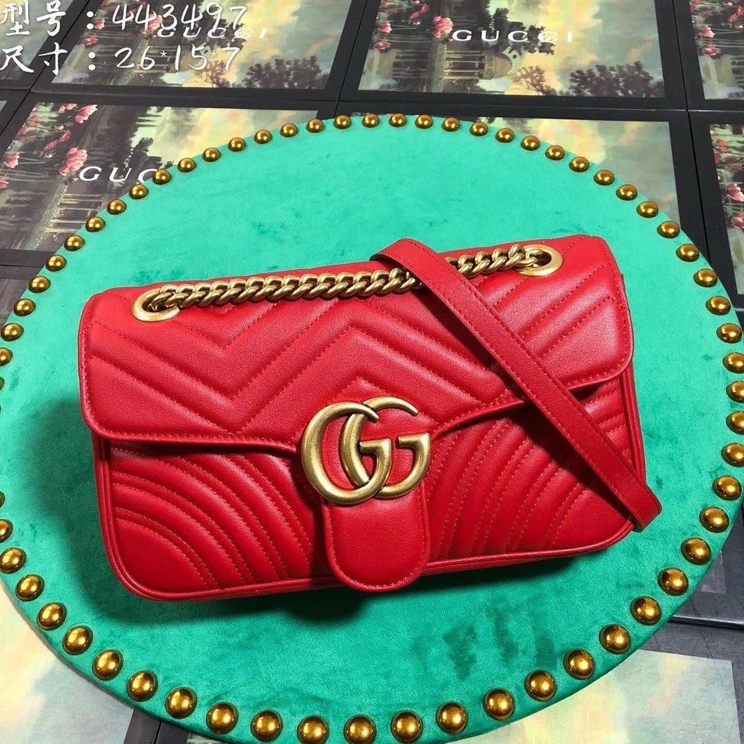 Gucci Marmont Small Matelass?? Shoulder Bag