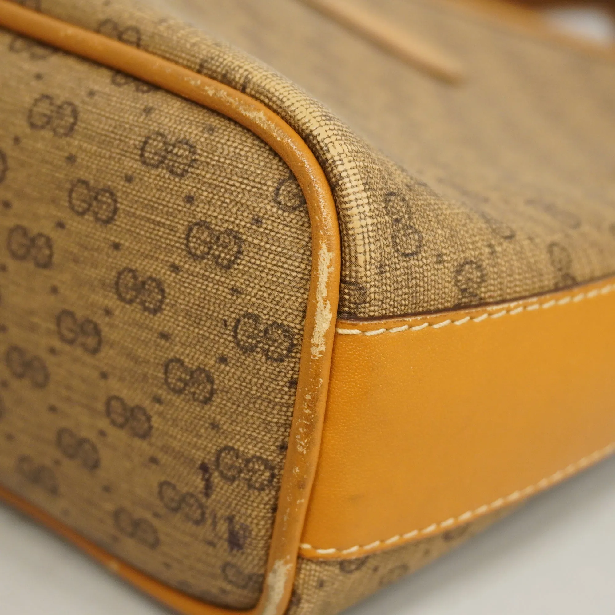 Gucci  Micro GG 007 89 1095 Women's Shoulder Bag Beige