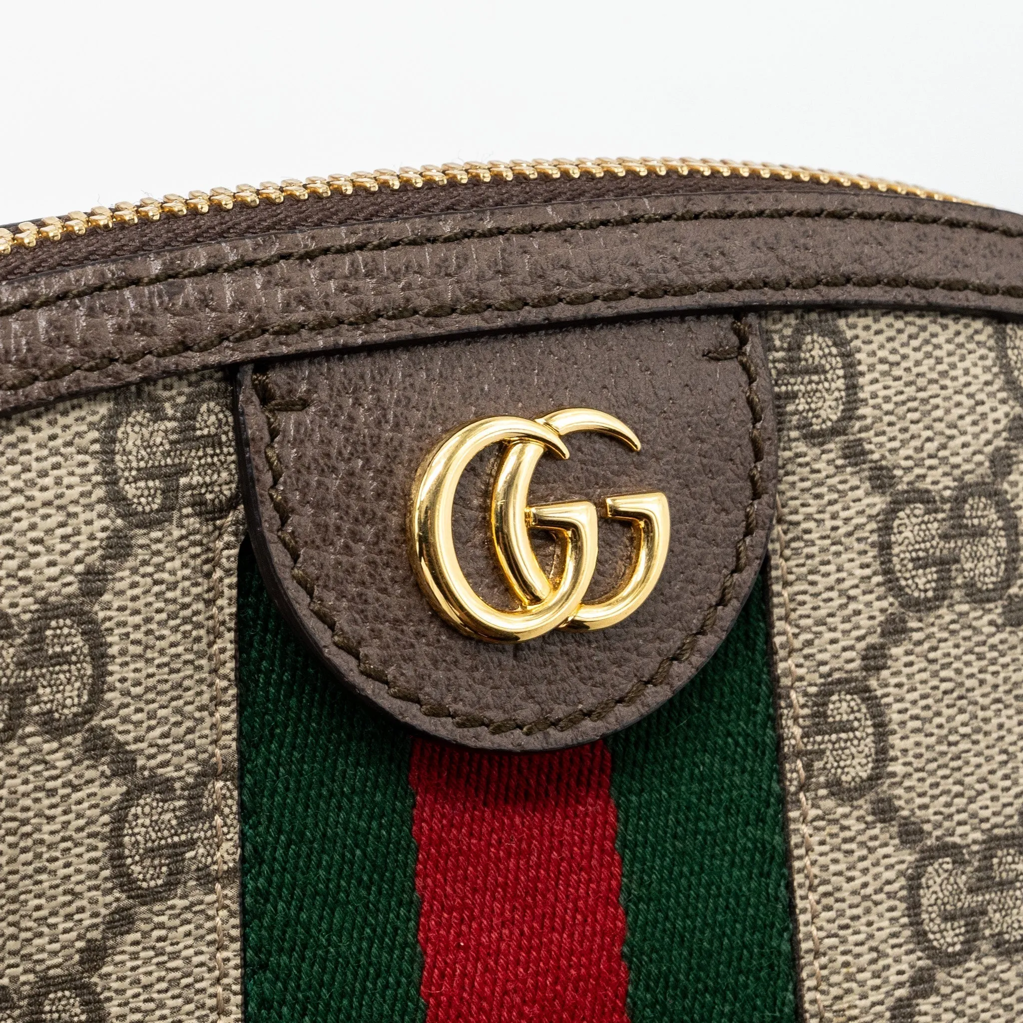 Gucci Ophidia Shoulder Bag GG Supreme Canvas GHW