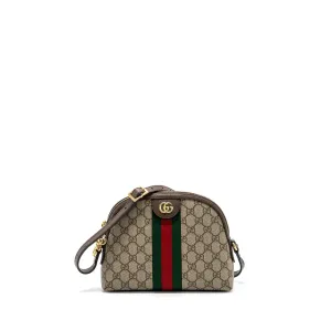 Gucci Ophidia Shoulder Bag GG Supreme Canvas GHW